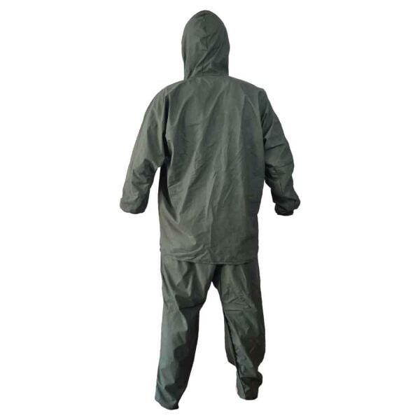 YEŞİL YAĞMURLUK TAKIM ALT ÜST SU GEÇİRMEZ YAĞMURLUK BALIKÇI YAĞMURLUĞU