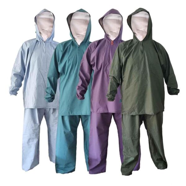 MOR RENK YAĞMURLUK TAKIM ALT ÜST SU GEÇİRMEZ YAĞMURLUK BALIKÇI YAĞMURLUĞU