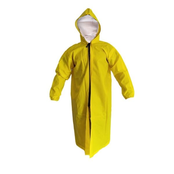 BALIKÇI PARDESÜ YAĞMURLUK FOSFORLU SARI SU GEÇİRMEZ DİKİŞSİZ AVCI BALIKÇI YAĞMURLUĞU ALT ÜST TAKIM YAĞMURLUK