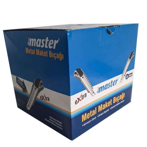 MASTER MAKET BIÇAĞI TEK BIÇAKLI (2 adet) ALİMİNYUM GÖVDELİ FALÇATA