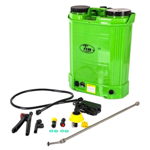 HB 16 Litre ŞARJLI Sırt Pompası KİMYASALA DAYANIKLI PRATİK PULVERİZATÖR SIRT POMPASI