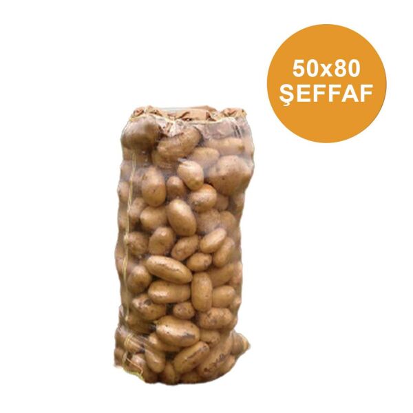 50X80 ŞEFFAF ÇUVAL, CAM ÇUVAL, PATATES SOĞAN ÇUVALI, BOŞ ÇUVAL (ADET SEÇİNİZ)