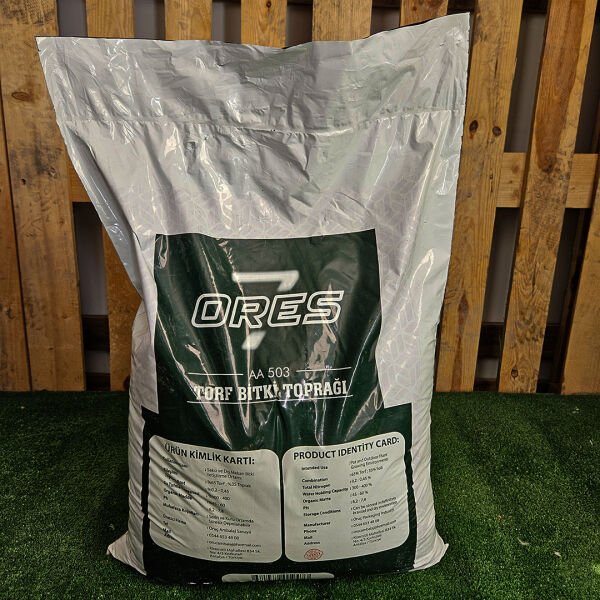 ORES 20 LİTRE TORF İÇ DIŞ MEKAN BİTKİ TOPRAĞI ÇİÇEK TOPRAĞI AZOT KAYNAĞI TORF TOPRAĞI