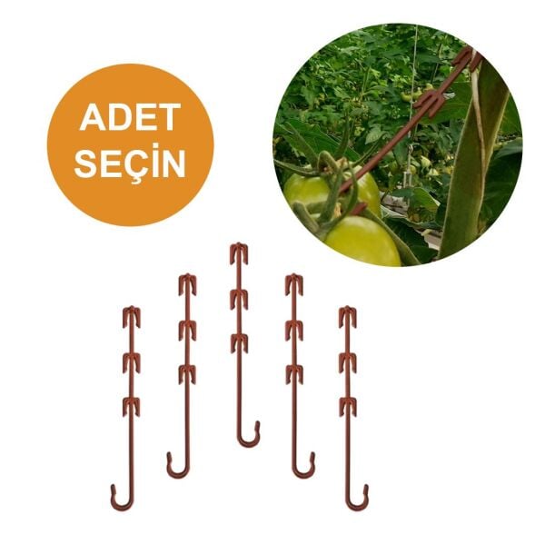 GRANÜL BASTON KLİPS DOMATES SALKIM DESTEK ADET SEÇİNİZ