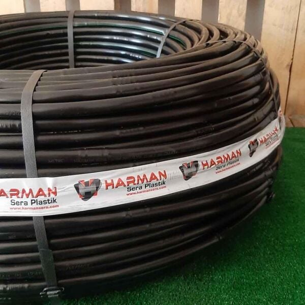 16mm DAMLAMA BORUSU DELİKLİ 400 m 2 LİTRE DAMLAMA BORUSU YUVARLAK DAMLAMA HORTUMU