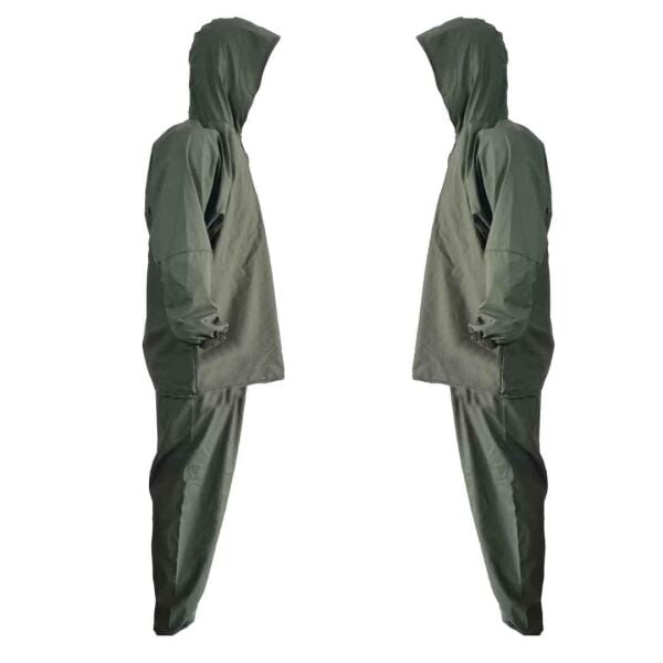 YEŞİL YAĞMURLUK TAKIM ALT ÜST SU GEÇİRMEZ YAĞMURLUK BALIKÇI YAĞMURLUĞU