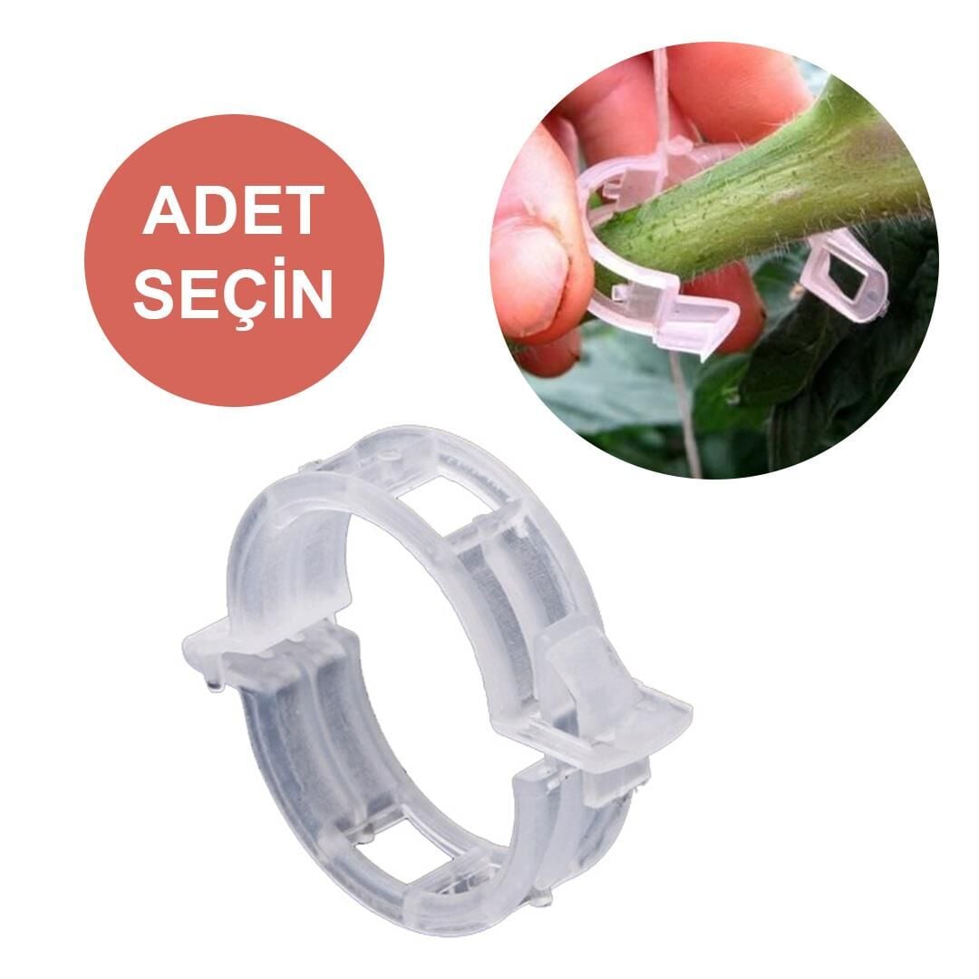 ORJİNAL BİTKİ KLİPSİ, A KALİTE, TÜM BİTKİLERLE UYUMLU KLİPS (ADET SEÇİNİZ)