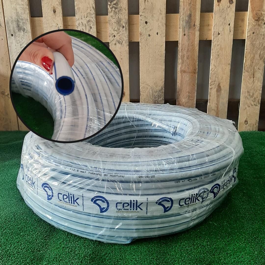 1/2'' TURKUAZ SU HORTUMU SULAMA HORTUMU BAHÇE TARLA SULAMA HORTUM