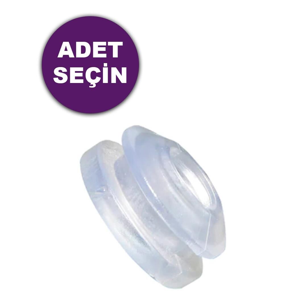 16 MİLİM ŞEFFAF CONTA DAMLAMA SULAMA EK PARÇASI (ADET SEÇİNİZ)