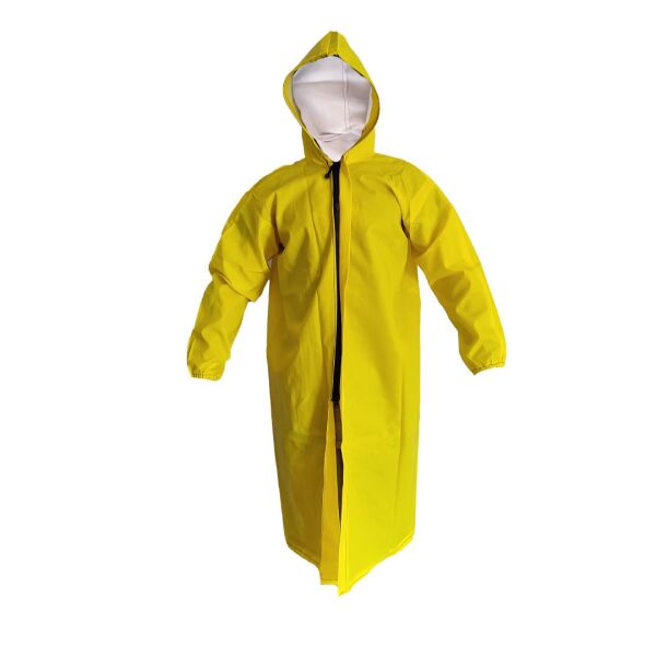 BALIKÇI PARDESÜ YAĞMURLUK FOSFORLU SARI SU GEÇİRMEZ DİKİŞSİZ AVCI BALIKÇI YAĞMURLUĞU