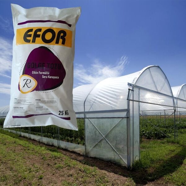 EFOR SERA GÖLGE TOZU DOĞAL GÖLGELEME TOZU 25 KG KİMYASAL VE BOYA YOKTUR