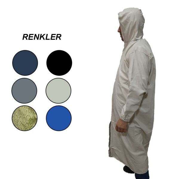 PARDESÜ YAĞMURLUK SU GEÇİRMEZ KALİTELİ PARDESÜ YAĞMURLUK İŞ GÜVENLİĞİ YAĞMURLUK BALIKÇI YAĞMURLUK KREM-BEJ