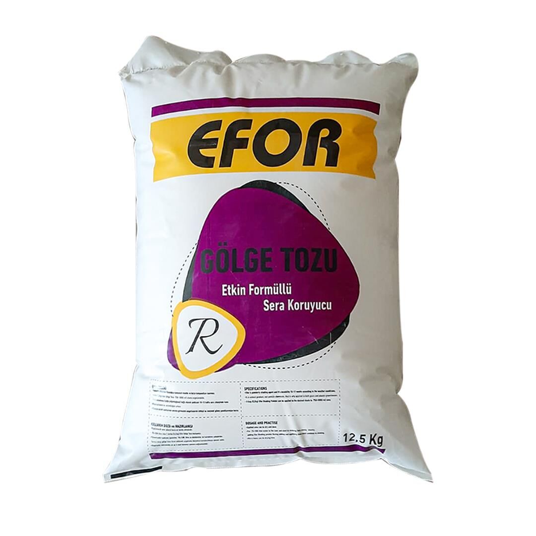 EFOR SERA GÖLGE TOZU DOĞAL GÖLGELEME TOZU 12,5 KG KİMYASAL VE BOYA YOKTUR