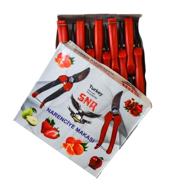 10 ADET NARENCİYE HASAT MAKASI HOBİ PORTAKAL MANDALİNA NAR BUDAMA OVAL UÇLU KALİTELİ ÇELİK MAKAS