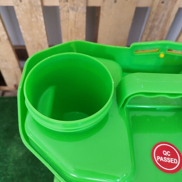 AK-MAK ŞARJLI 16 LİTRE SIRT POMPASI YEŞİL BASINÇ AYARLI SIRT PULVERİZATÖRÜ İLAÇLAMA MAKİNASI