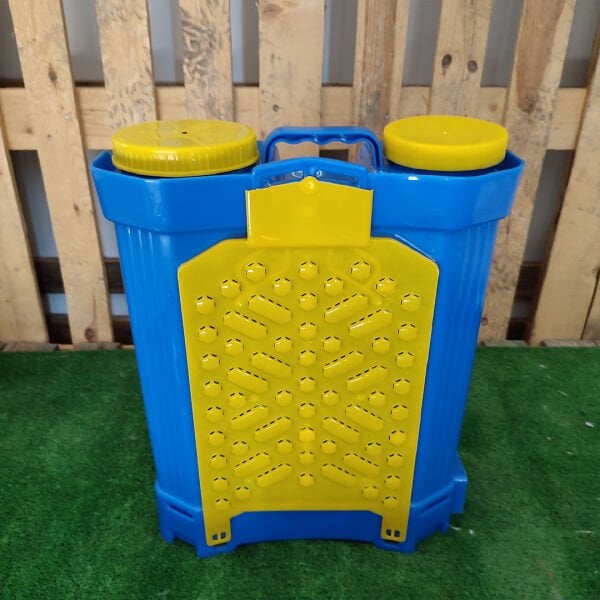 AK-MAK ŞARJLI 16 LİTRE SIRT POMPASI MAVİ BASINÇ AYARLI SIRT PULVERİZATÖRÜ İLAÇLAMA MAKİNASI