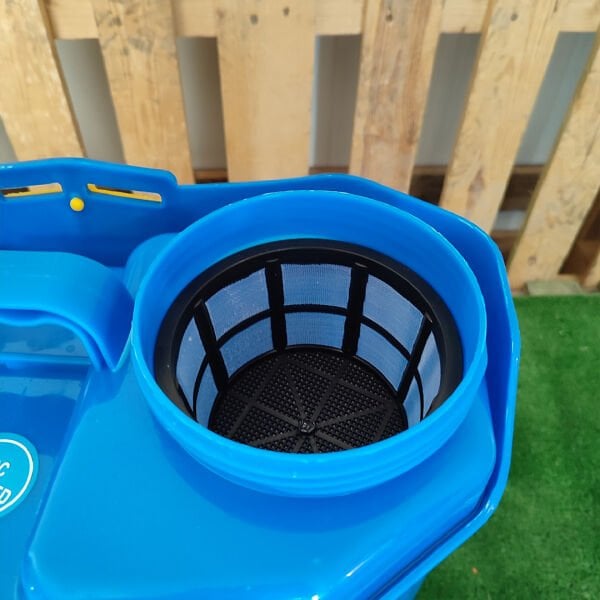 AK-MAK ŞARJLI 16 LİTRE SIRT POMPASI MAVİ BASINÇ AYARLI SIRT PULVERİZATÖRÜ İLAÇLAMA MAKİNASI