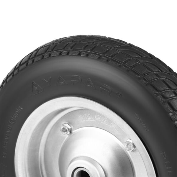 YAPAR PU TEKER 350X7 PATLAMAZ RULMANLI EL ARABASI TEKERLEĞİ