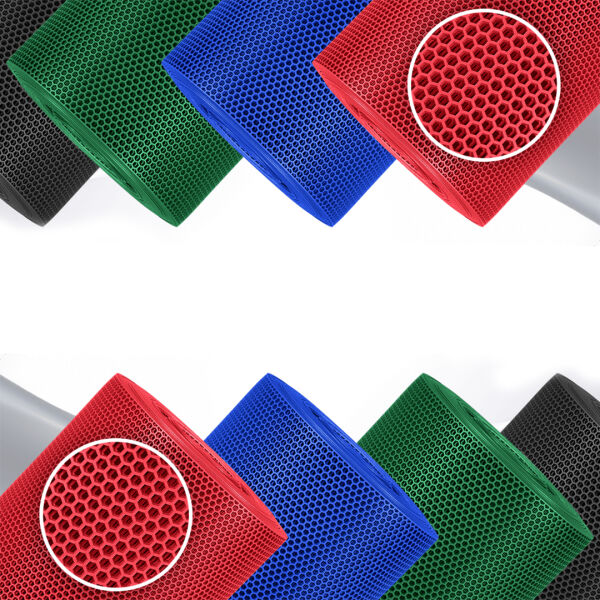 KAYDIRMAZ BAL PETEK PASPAS 90cmX15metre KIRMIZI PVC Z MAT PAS PAS İÇ DIŞ MEKAN YOLLUK ISLAK ZEMİN HALISI