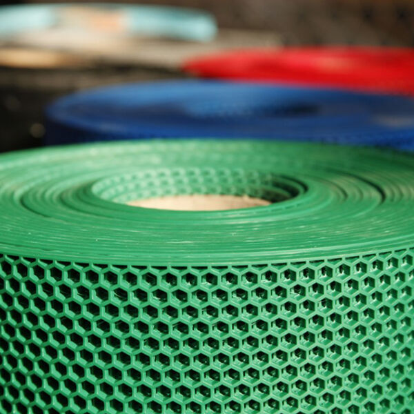 KAYDIRMAZ BAL PETEK PASPAS 90cmX15metre KIRMIZI PVC Z MAT PAS PAS İÇ DIŞ MEKAN YOLLUK ISLAK ZEMİN HALISI