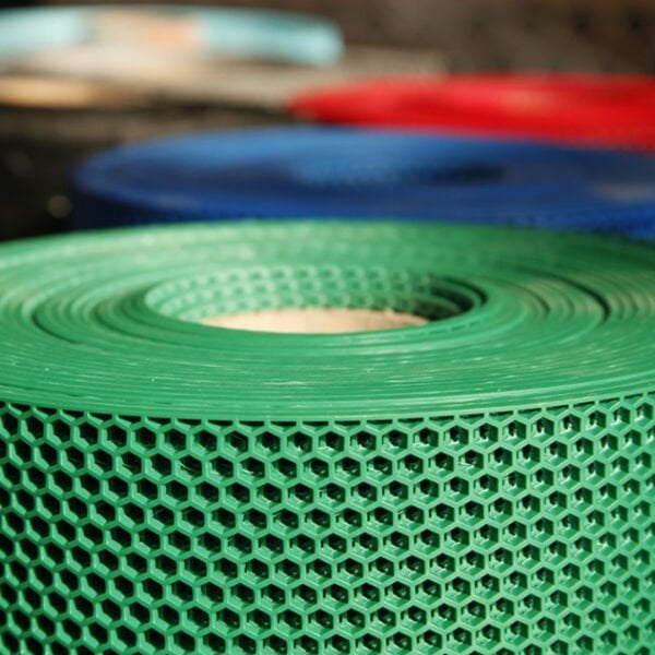 KAYDIRMAZ BAL PETEK PASPAS 90cmX15metre MAVİ PVC Z MAT PAS PAS İÇ DIŞ MEKAN YOLLUK ISLAK ZEMİN HALISI