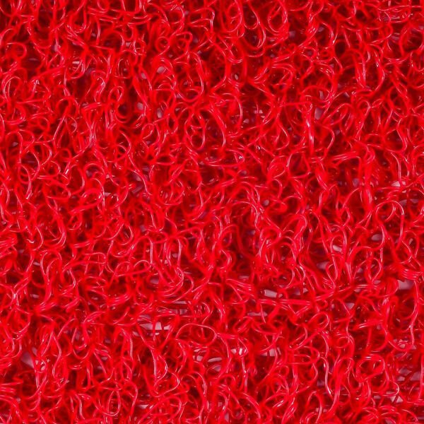 KARMAŞIK PASPAS 1x15 Metre KIRMIZI PVC KIVIRCIK HALI İÇ DIŞ MEKAN YOLLUK KAYDIRMAZ ISLAK ZEMİN PASPASI