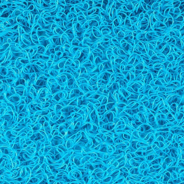 KARMAŞIK PASPAS 1x15 Metre TURKUAZ PVC KIVIRCIK HALI İÇ DIŞ MEKAN YOLLUK KAYDIRMAZ ISLAK ZEMİN PASPASI