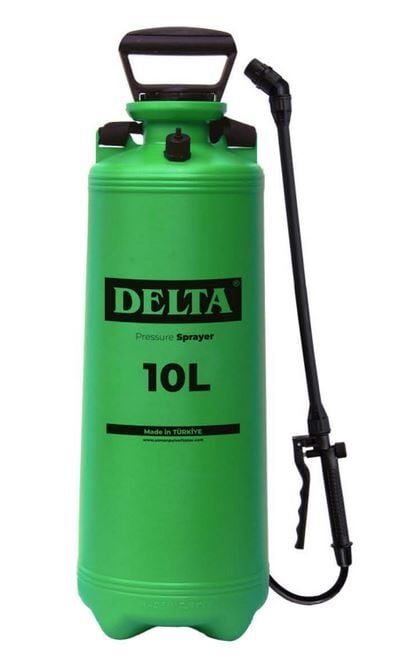 DELTA 10 LT BASINÇLI İLAÇLAMA POMPASI MEKANİK ASKILI PÜSKÜRTME İLAÇ VE DEZENFEKTE POMPASI