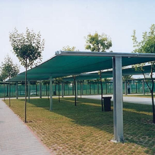 GÖLGELİK FİLE ÇİT FİLESİ %95 GÖLGE KORUMA YEŞİL 95'LİK BAHÇE ÇİTİ HALKALI KUŞAKLI