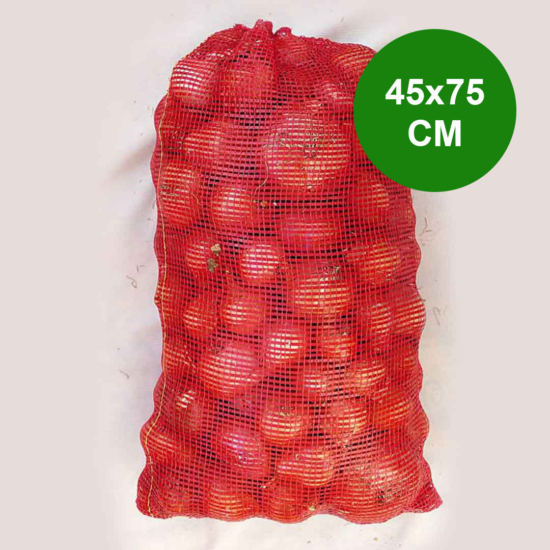 45X75 POLİMER ÇUVAL, PATATES SOĞAN ÇUVALI, KIRMIZI FİLE ÇUVAL (ADET SEÇİNİZ)