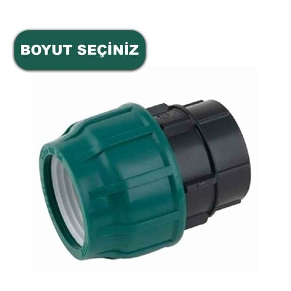 POELSAN KABLİN DİŞİ ADAPTÖR (BOYUT SEÇİNİZ) KANGAL BORU EKLEME TE SULAMA BORUSU KAPLİN TE
