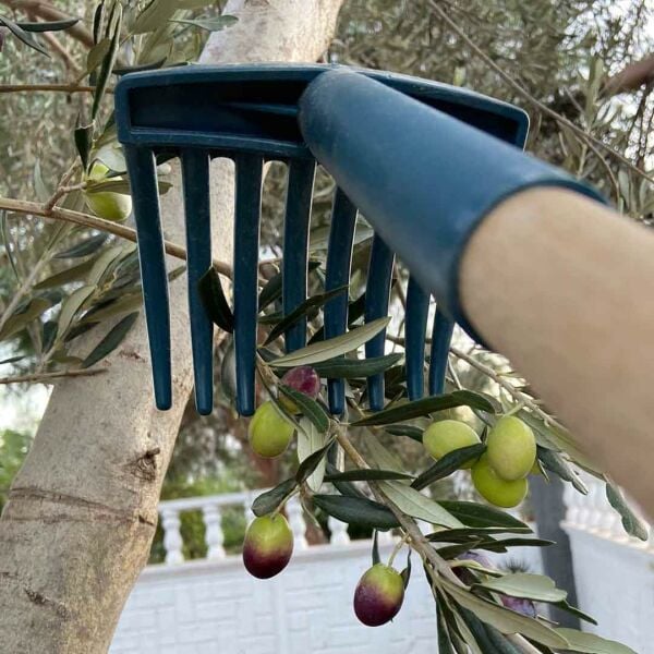ZEYTİN TIRMIĞI + ZEYTİN DİLME APARATI + FIRÇA SAPI + 5x10 ZEYTİN SERGENİ JÜT ZEYTİN TOPLAMA TARAĞI TABAN ÖRTÜSÜ ZEYTİN ÇİZME ALETİ
