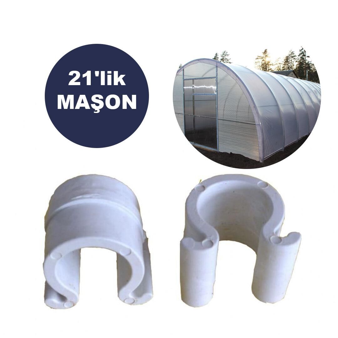 21'lik MAŞON KLİPS (ADET SEÇİNİZ) SERA NAYLONU TUTTURUCU