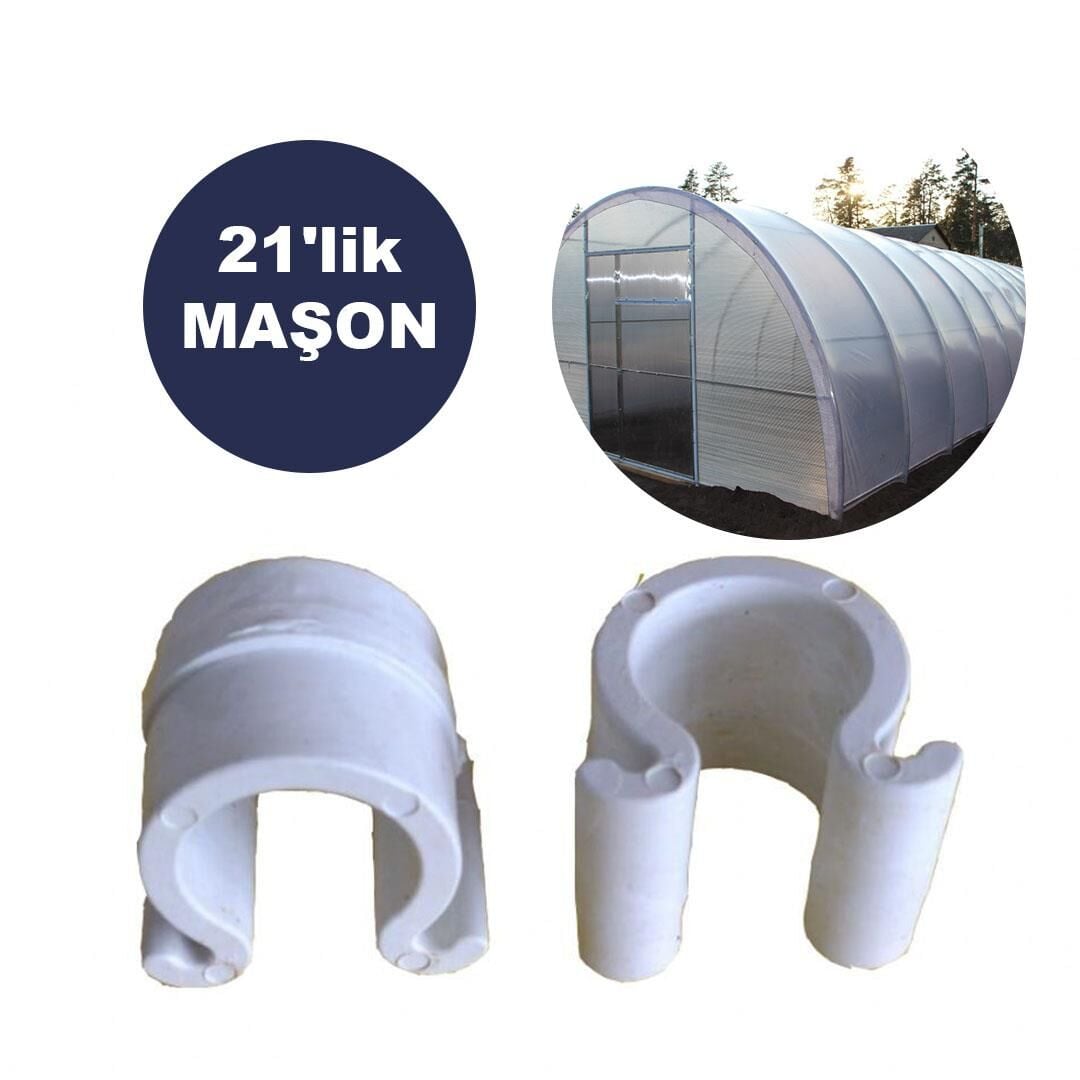 21'lik MAŞON KLİPS (ADET SEÇİNİZ) SERA NAYLONU TUTTURUCU