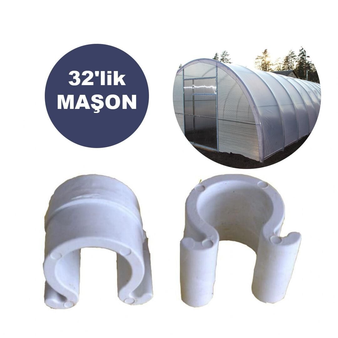 32'lik MAŞON KLİPS (ADET SEÇİNİZ) SERA NAYLONU TUTTURUCU