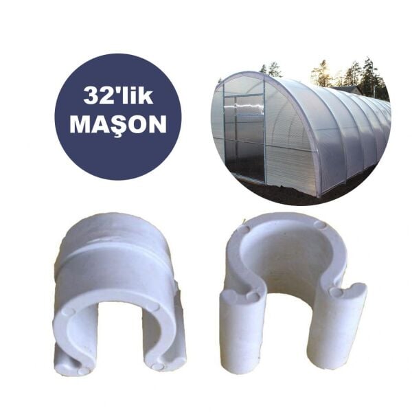 32'lik MAŞON KLİPS (ADET SEÇİNİZ) SERA NAYLONU TUTTURUCU
