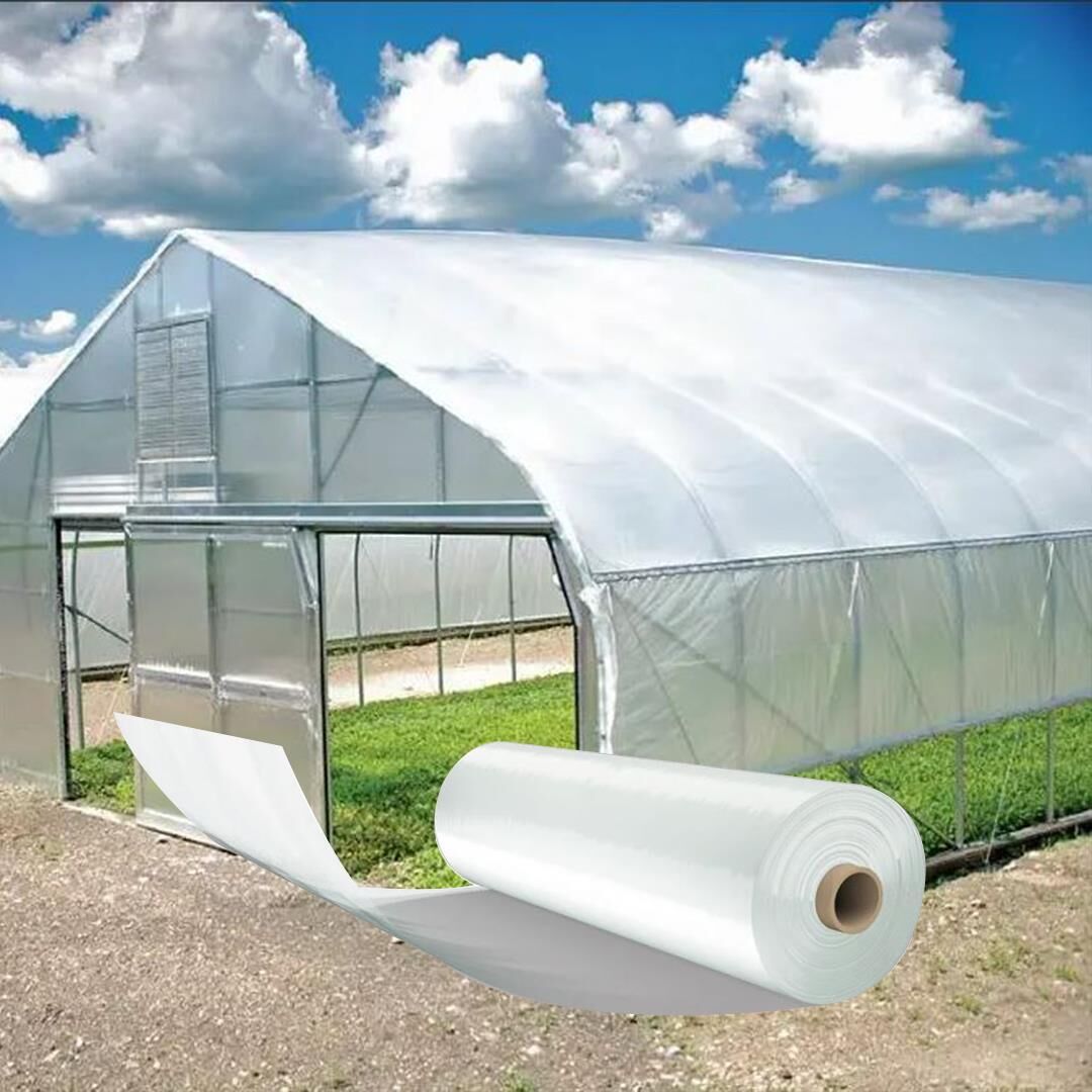 36 AYLIK 12x15 METRE SERA NAYLONU ŞEFFAF NAYLON BRANDA (UV+IR+EVA+AO+DİFÜZYON KATKILI) SERA ÖRTÜSÜ