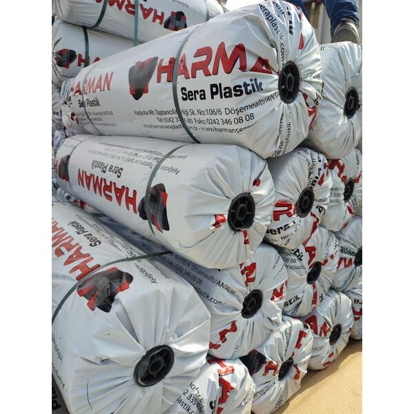 36 AYLIK 12x15 METRE SERA NAYLONU ŞEFFAF NAYLON BRANDA (UV+IR+EVA+AO+DİFÜZYON KATKILI) SERA ÖRTÜSÜ