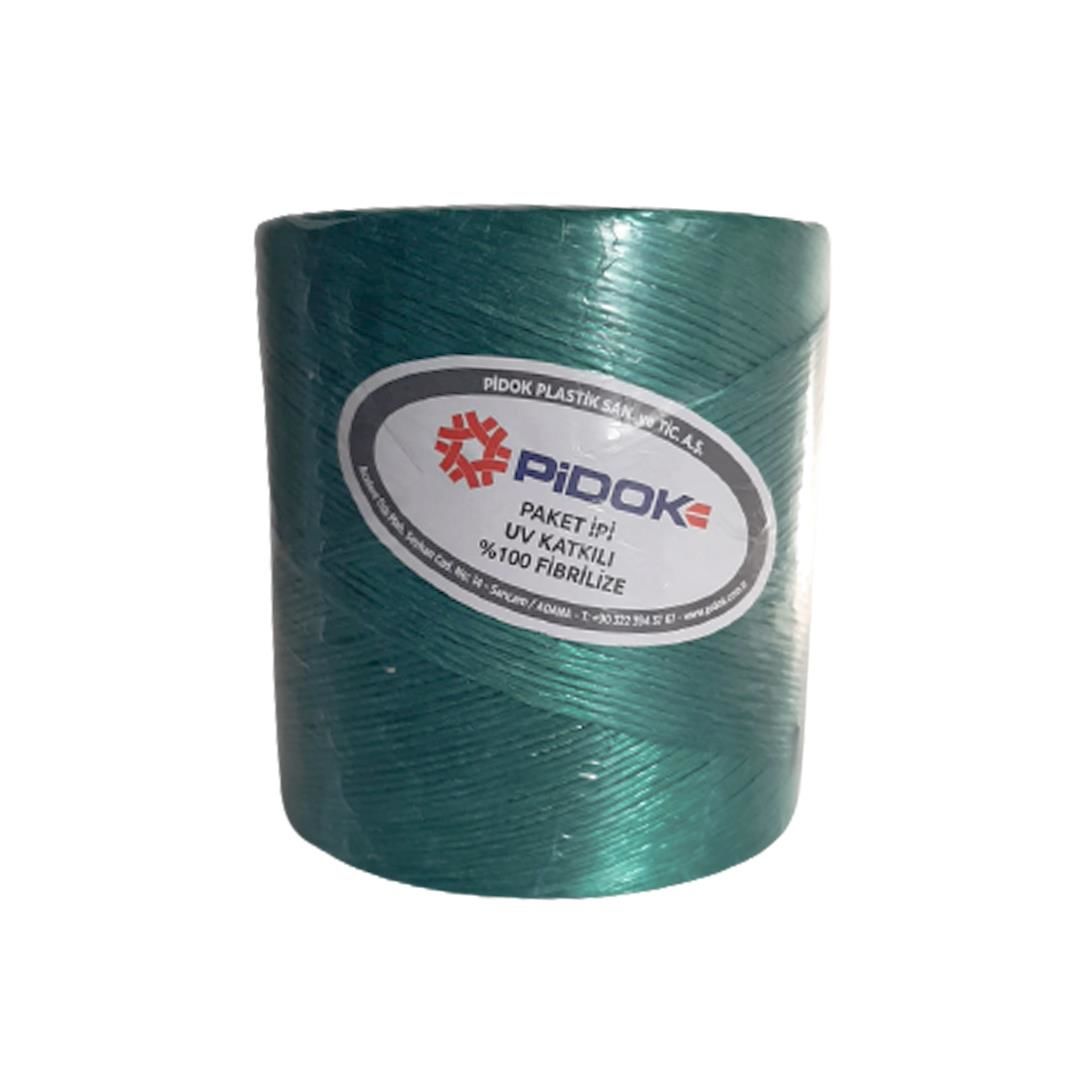 PİDOK AMBALAJ İPİ SERA İPİ UV KATKILI GÜNEŞE KARŞI DAYANIKLI 1KG 1.800 METRE