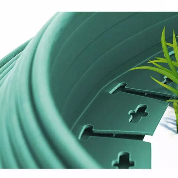 Çim Ayırıcı 25 Metre Çim Sınırlayıcı Taş Toprak Ayıracı Çim Taş Toprak Bariyeri