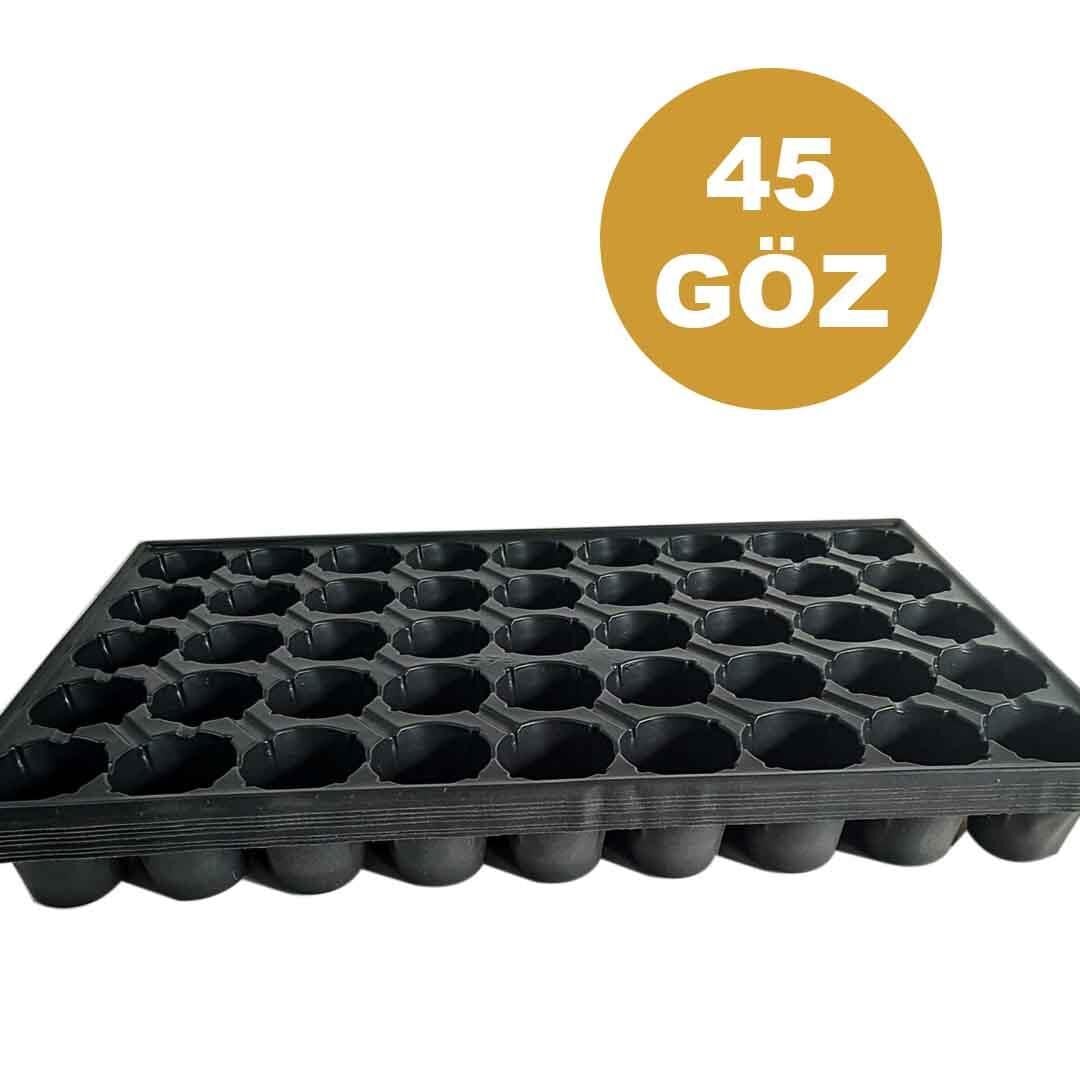 45 Göz Viyol FİDE YETİŞTİRME VİYOLÜ FİDAN YETİŞTİRME KABI ÇİLEK SEBZE MEYVE SÜS BİTKİSİ SKULENT FİDELİK