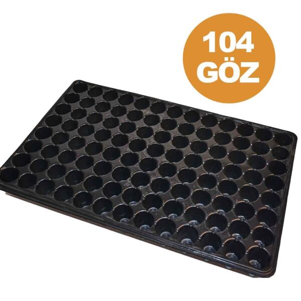 104 Göz Viyol FİDE YETİŞTİRME VİYOLÜ FİDAN YETİŞTİRME KABI ÇİLEK SEBZE MEYVE SÜS BİTKİSİ SKULENT FİDELİK