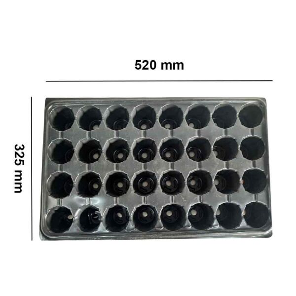 32 Göz Viyol FİDE YETİŞTİRME VİYOLÜ FİDAN YETİŞTİRME KABI ÇİLEK SEBZE MEYVE SÜS BİTKİSİ SKULENT FİDELİK