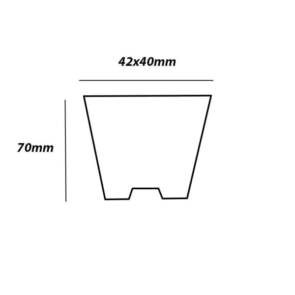 70 Göz Viyol FİDE YETİŞTİRME VİYOLÜ FİDAN YETİŞTİRME KABI ÇİLEK SEBZE MEYVE SÜS BİTKİSİ SKULENT FİDELİK